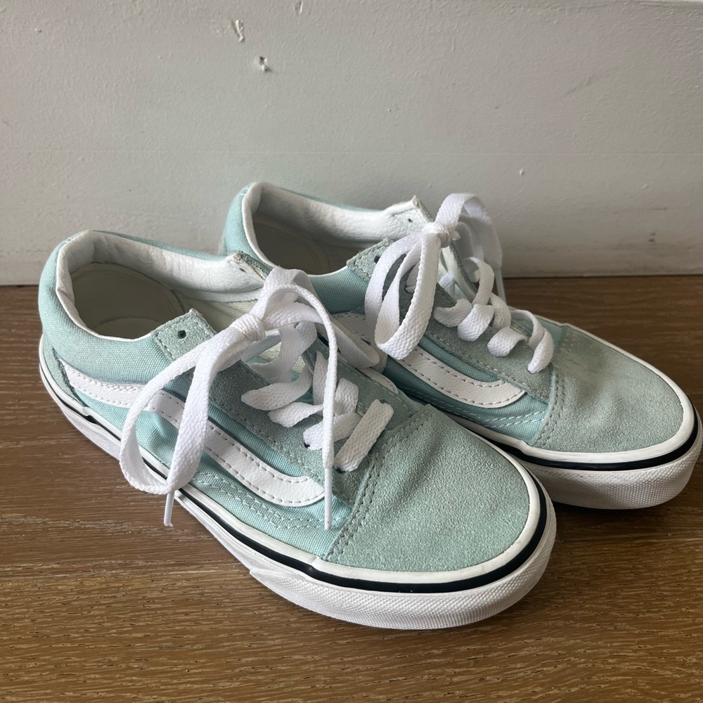 Kids Teal Vans